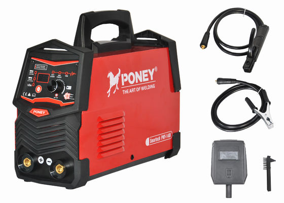 Mesin Las Digital MMA Portabel 140amp 200amp Pengaturan Satu Sentuhan
