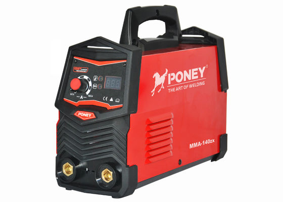 Kecil Merah MMA Inverter ARC Welder 120 Amp 140 Amp Siklus Tugas 60%