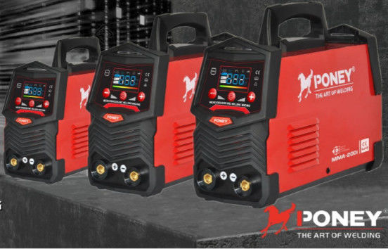 Mesin Las MMA Sinyal Digital Pengelasan Busur 200 Amp Dengan Tampilan LED