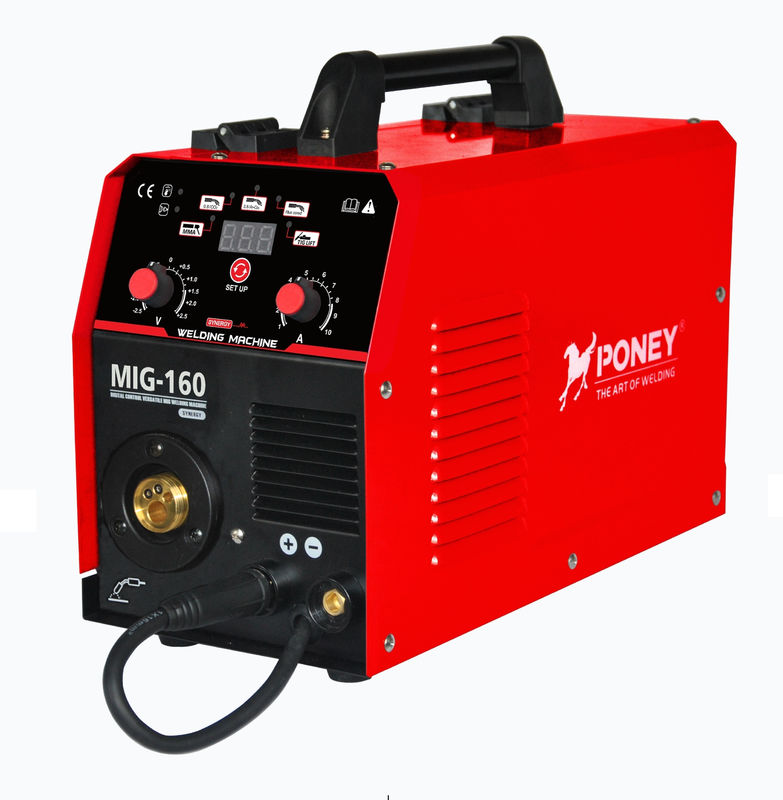 140Amp 200Amp Synergic MIG Welder 5 In 1 Welder Warna Disesuaikan