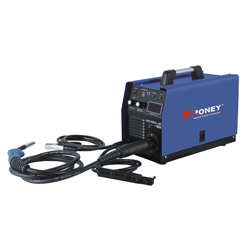 harga murah bahan baja inverter DC portabel mesin las gas mig co2 dengan aksesoris lengkap termasuk kawat mig cina