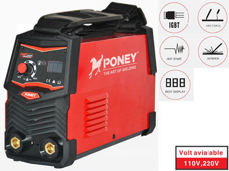 Pendingin Udara ARC MMA 140 Inverter Welder Untuk Lokakarya Logam